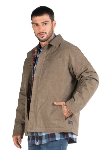 CHAQUETA HOMBRE WAXED PJH021M PANAMA JACK - 4