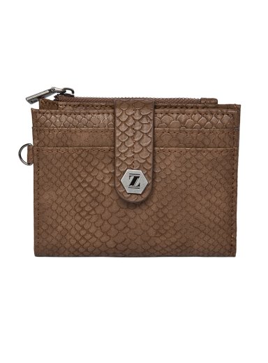 BILLETERA MUJER ESTRUCTURADA ZAPPA - ZAM049X | MARRON - 6