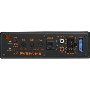 SUBWOOFER JBL AUTO AMPLIFICADO PLANO - 2