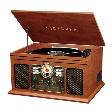 TORNAMESA VICTROLA VINTAGE 6 EN 1 - 1