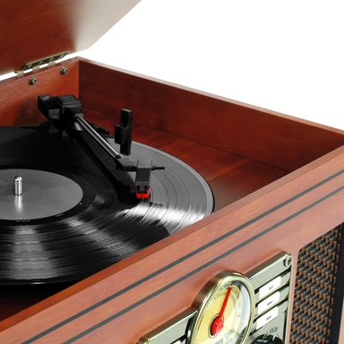 TORNAMESA VICTROLA VINTAGE 6 EN 1 - 2