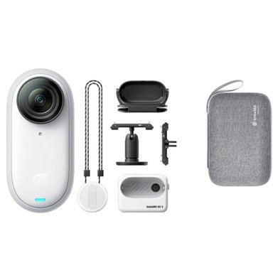 INSTA360 GO 3S BLANCO DE 128 GB +ESTUCHE DE REGALO - 1