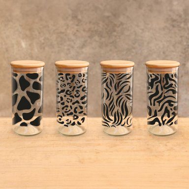 PACK 4 FRASCOS ANIMAL PRINT - 500CC - 2