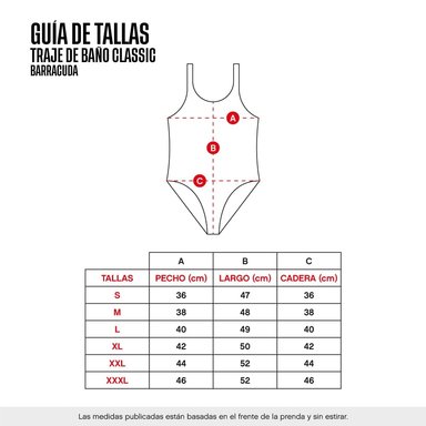 TRAJEBAÑO MUJ BARRACUDA CLASSIC AZ - 2