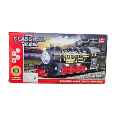 TREN CLASICO CON VAPOR Y SONIDO A PILAS - 3