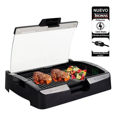 PARRILLA ELECTRICA VIDRIO 1800W TH-224 - 1