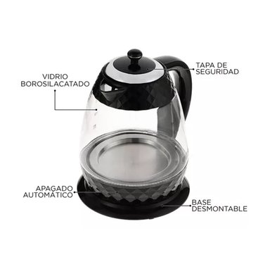 HERVIDOR DE AGUA ELECTRICO URSUS TROTTER 2000W UT-DIAMONDS17 - 6