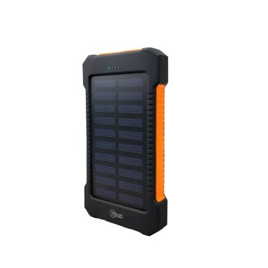 CARGADOR PORTATIL SOLAR 8000MAH MICROLAB - 1
