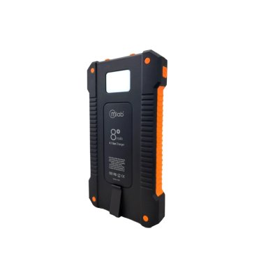 CARGADOR PORTATIL SOLAR 8000MAH MICROLAB - 2