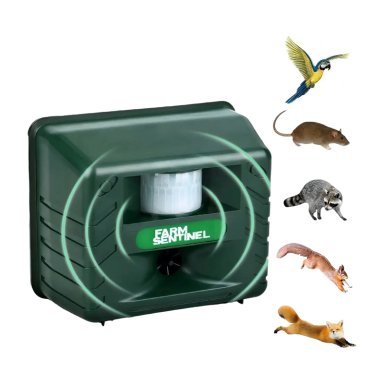 AHUYENTADOR ULTRASONICO REPELENTE DE ANIMALES PLAGAS - 4