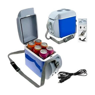 MINI COOLER 12V COOLER NEVERA COOLER ELECTRICO PORTATIL 7.5L - 5