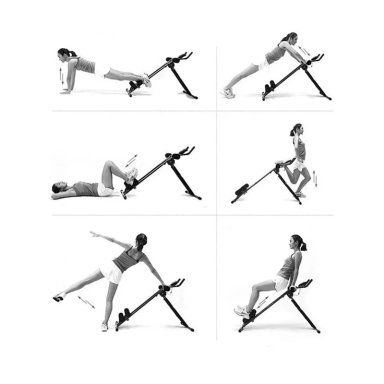 MAQUINA ABDOMINALES DE EJERCICIOS GIMNASIO DEPORTE - 4