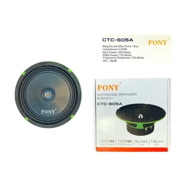 PARLANTES MEDIOS PARA AUTO 350W 16CM REDONDO - 2