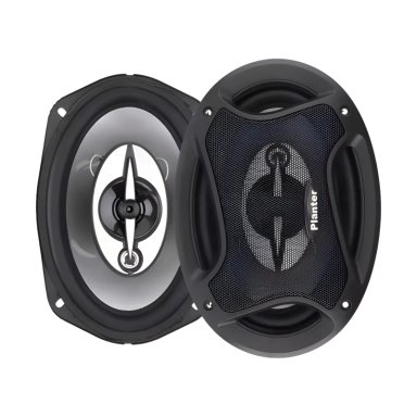 KIT 2 PARLANTES AUTO 6X9 OVALADOS 1000W COAXIAL 3 VIAS - 1