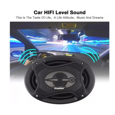 KIT 2 PARLANTES AUTO 6X9 OVALADOS 1000W COAXIAL 3 VIAS - 5