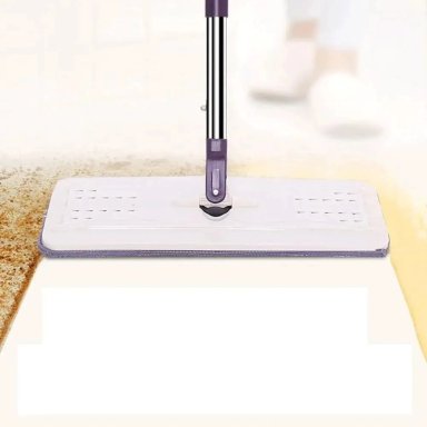 SET DE MOPA ROTACION GIRATORIA TRAPEADOR 360 BALDE Y PAÑO - 5
