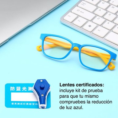 LENTES NEWO FILTRO LUZ AZUL PANTALLAS NIÑOS - 2