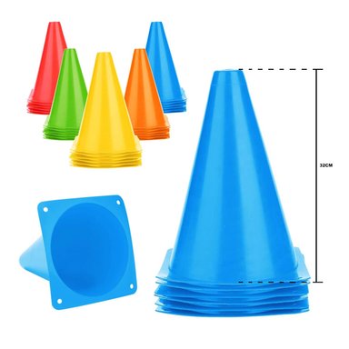 PACK DE 10 CONOS DEPORTIVOS 32 CM - 2