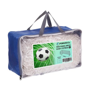 PAR DE RED FORCE NYLON MALLA PARA ARCOS DE BABY FUTBOL 5 PERSONAS - 1
