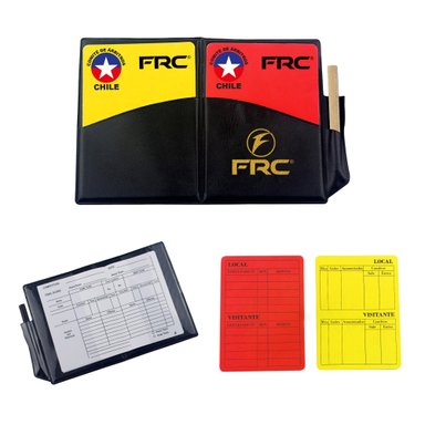 SET DE TARJETAS PARA ÁRBITRO FORCE FLÚOR - 4