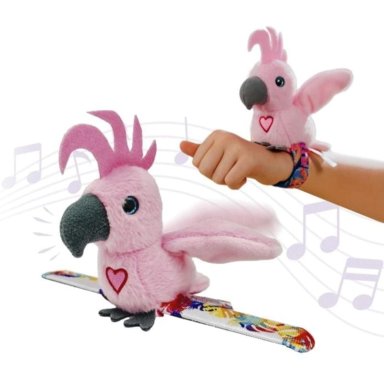 PELUCHE REPITE CANTA ALETEA HAPPY YAPPERS CACATUA - 1