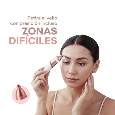 DEPILADORA DE VELLO FACIAL 2 EN 1 SPOTLESS - 3