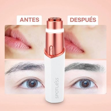 DEPILADORA DE VELLO FACIAL 2 EN 1 SPOTLESS - 4