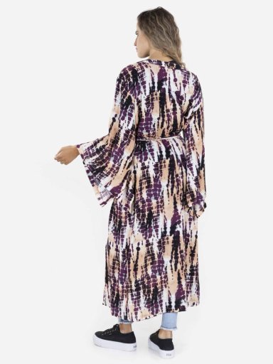 BLUSA WATERFALL KIMONO MUJER MULTICOLOR MAUI AND SONS - 2