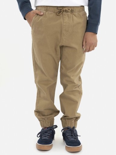 PANTALÓN ALGODÓN NIÑO MAUI & SONS CAFÉ JOGGER FIT 5N1124-KI23 - 1