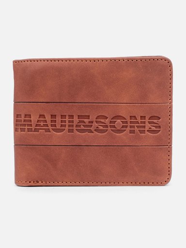 BILLETERA RETRO CAFÉ HOMBRE MAUI AND SONS - 1