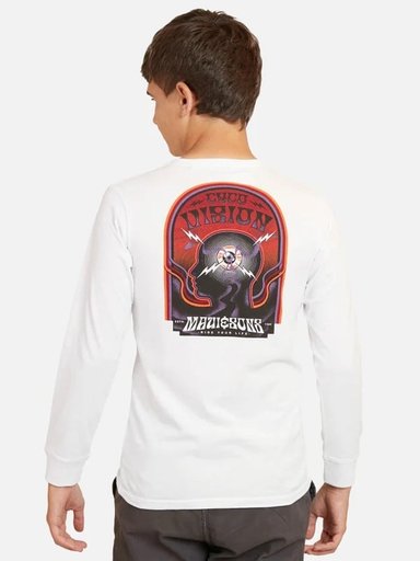 POLERA MANGA LARGA ALGODÓN UNISEX MAUI & SONS 5P1055-MI TUKA BLANCO INFANTIL - 2