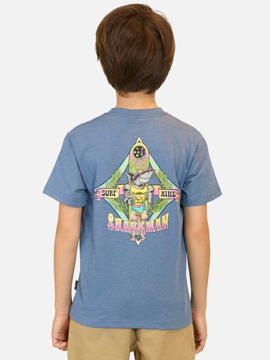 POLERA MC SHARKMAN CELESTE NIÑO MAUI AND SONS - 2