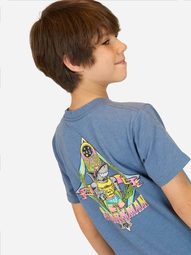 POLERA MC SHARKMAN CELESTE NIÑO MAUI AND SONS - 3