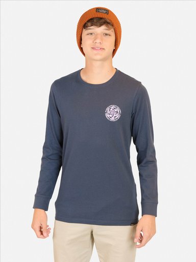 POLERA ML LAVA SHORE AZUL INFANTIL MAUI AND SONS - 1