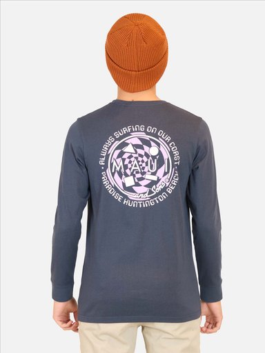 POLERA ML LAVA SHORE AZUL INFANTIL MAUI AND SONS - 2