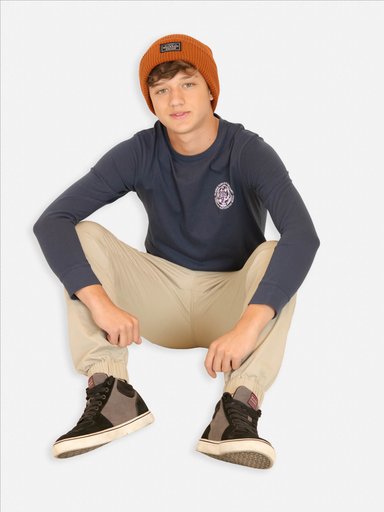 POLERA ML LAVA SHORE AZUL INFANTIL MAUI AND SONS - 4