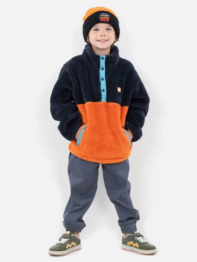 POLERON CHIPORRO ADA AZUL INFANTIL MAUI AND SONS - 4