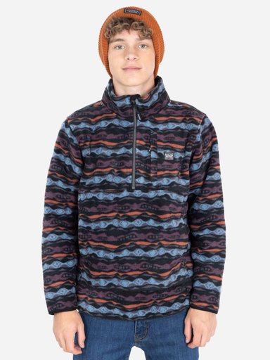 POLERON MICROPOLAR AQUA MULTICOLOR INFANTIL MAUI AND SONS - 1