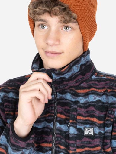 POLERON MICROPOLAR AQUA MULTICOLOR INFANTIL MAUI AND SONS - 3