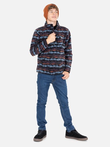 POLERON MICROPOLAR AQUA MULTICOLOR INFANTIL MAUI AND SONS - 4