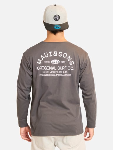 POLERA ML PIREL GRIS HOMBRE MAUI AND SONS - 2