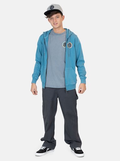 POLERON FZ  ORALIA CELESTE INFANTIL MAUI AND SONS - 4