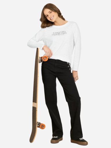 POLERA ML MAUREA EN COLOR BLANCO MUJER MAUI AND SONS - 4