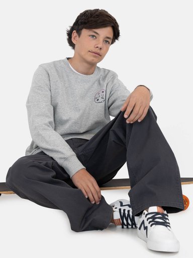 POLERON CR LAILIX GRIS INFANTIL MAUI AND SONS - 4
