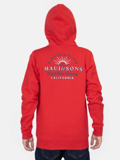 POLERON FZ  KALIRA EN COLOR ROJO INFANTIL MAUI AND SONS - 2
