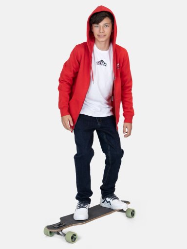 POLERON FZ  KALIRA EN COLOR ROJO INFANTIL MAUI AND SONS - 4