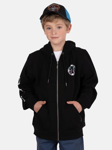 POLERON FZ KOHANA NEGRO INFANTIL MAUI AND SONS - 1