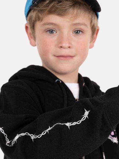 POLERON FZ KOHANA NEGRO INFANTIL MAUI AND SONS - 3