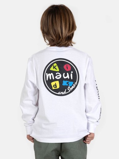 POLERA ML KAILO BLANCO INFANTIL MAUI AND SONS - 2
