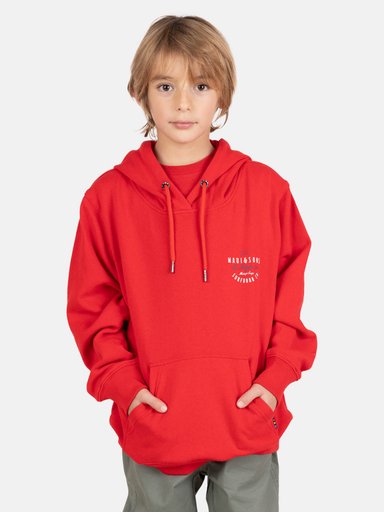 POLERON CANGURO TIKI ROJO INFANTIL MAUI AND SONS - 1
